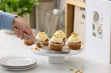 Emma szpatuła/paleta szeroka stal 26 cm - Humus - Rosti