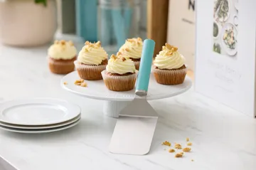 Emma szpatuła/paleta szeroka stal 26 cm - Nordic green - Rosti