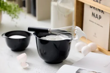 Emma trzepaczka balonowa stal 27 cm - Czarny - Rosti