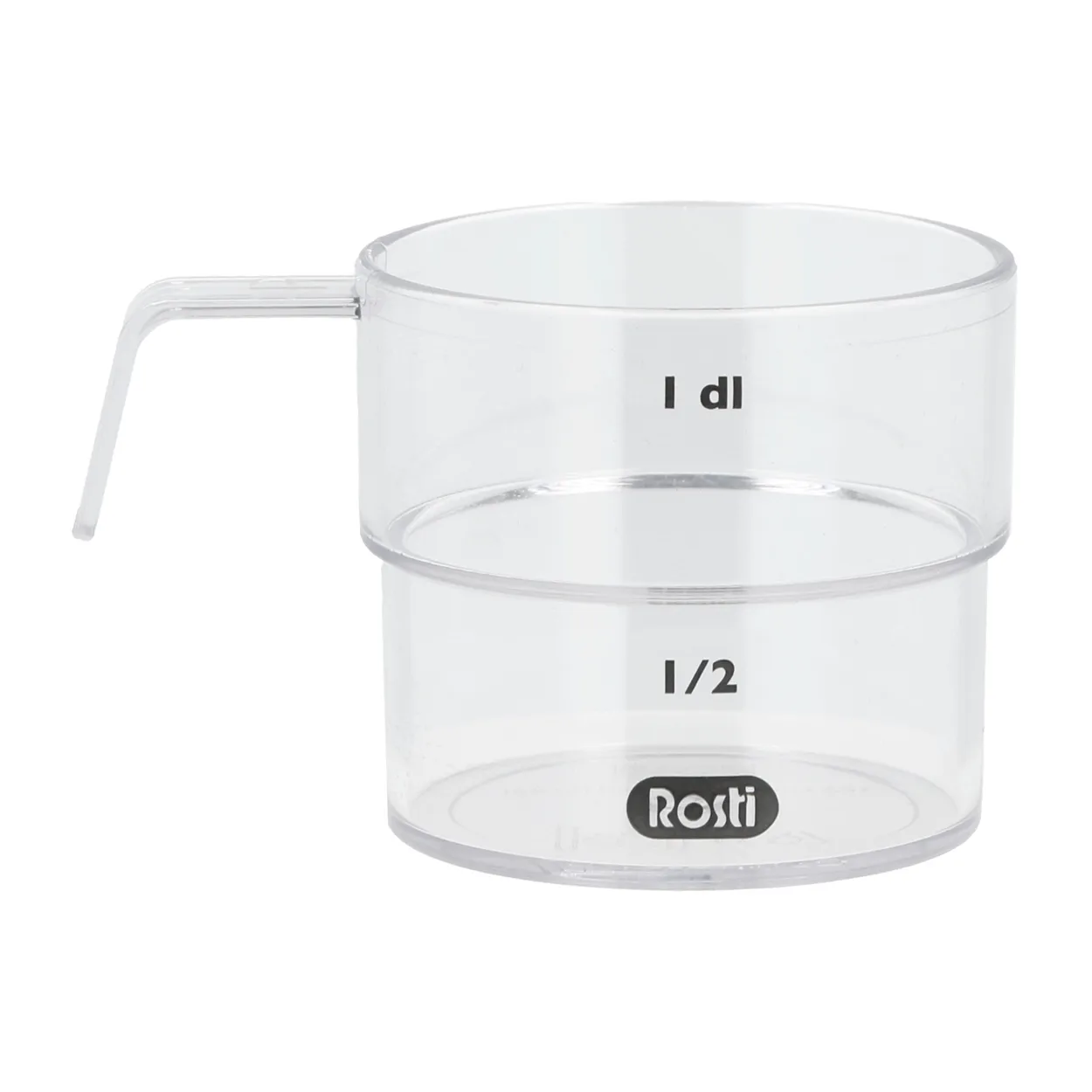 Rosti Miarka kuchenna w dl Mensura Przezroczysty | Skandynawski Design | Miarki | Przezroczysty