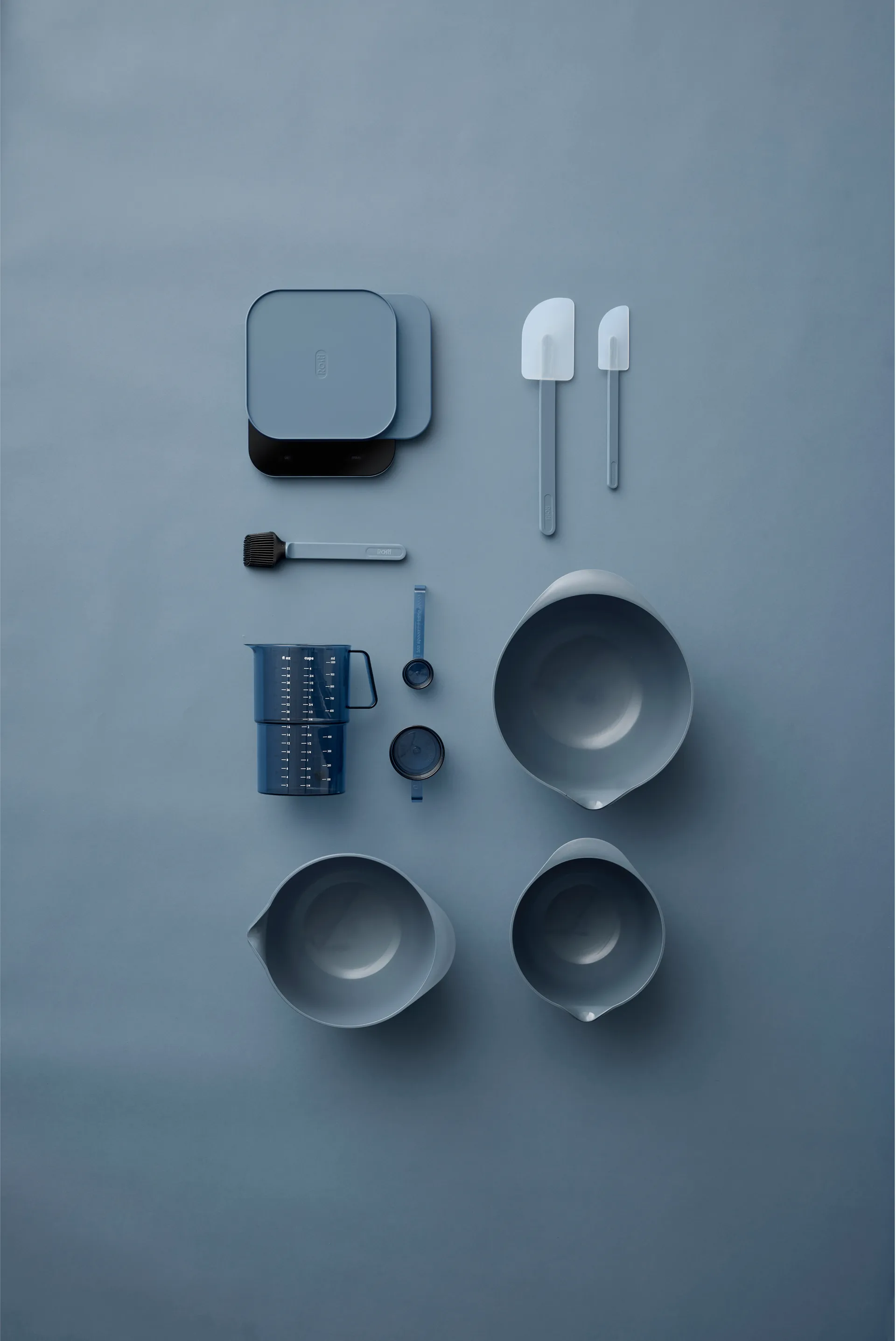 Miska Margrethe 2 l, Dusty Blue Rosti