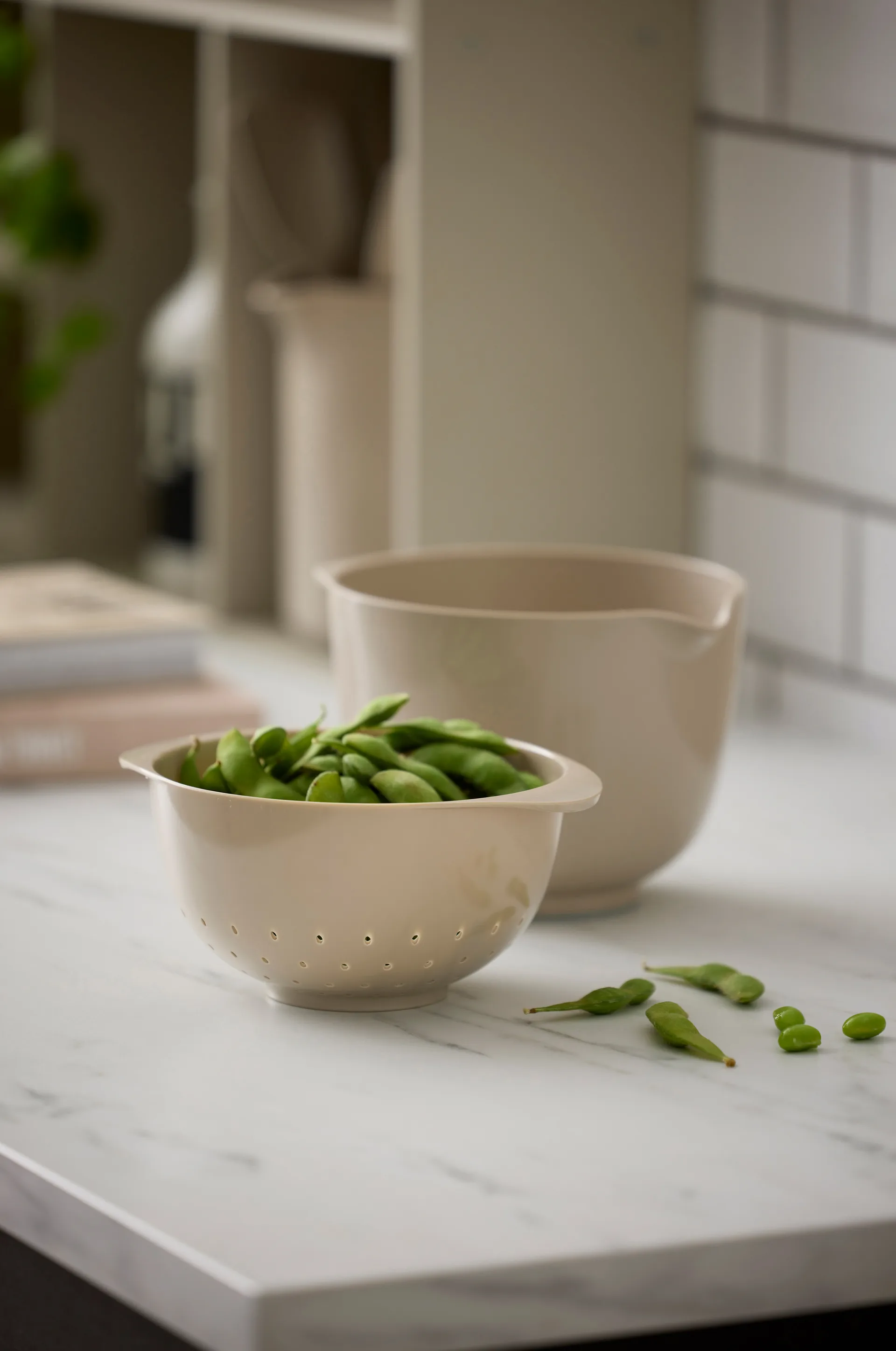 NEW miska Margrethe z durszlakiem, Humus, 1,5 litra Rosti