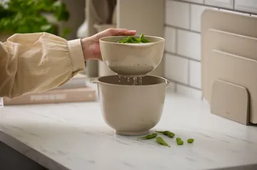 NEW miska Margrethe z durszlakiem - Humus, 1,5 litra - Rosti