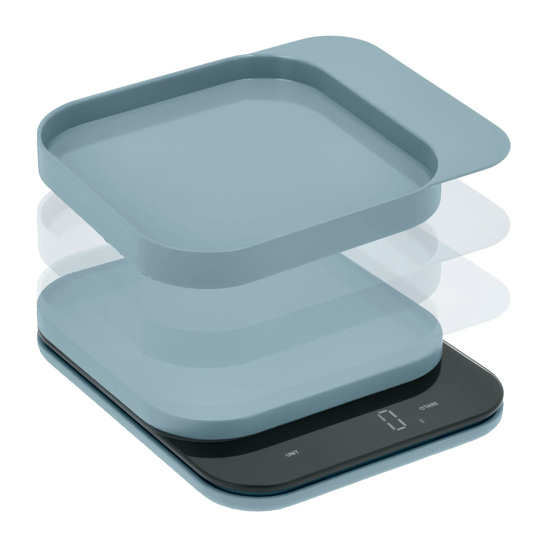 Waga kuchenna Mensura, Dusty blue Rosti