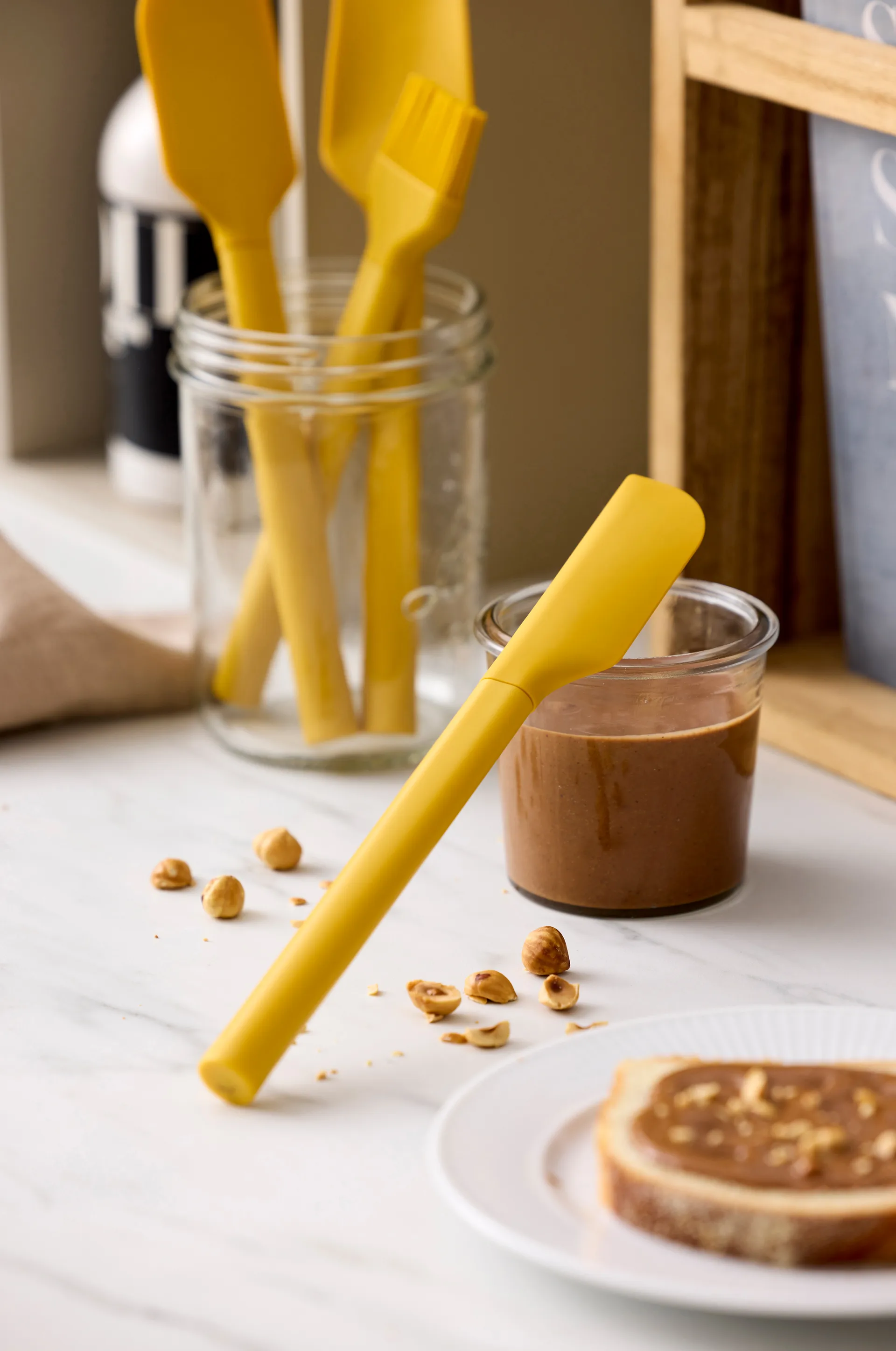 Wąska szpatułka Rosti Emma, Curry Rosti