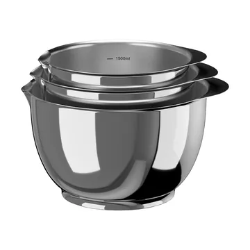 Zestaw misek Margrethe 3 części - Stal nierdzewna - Rosti