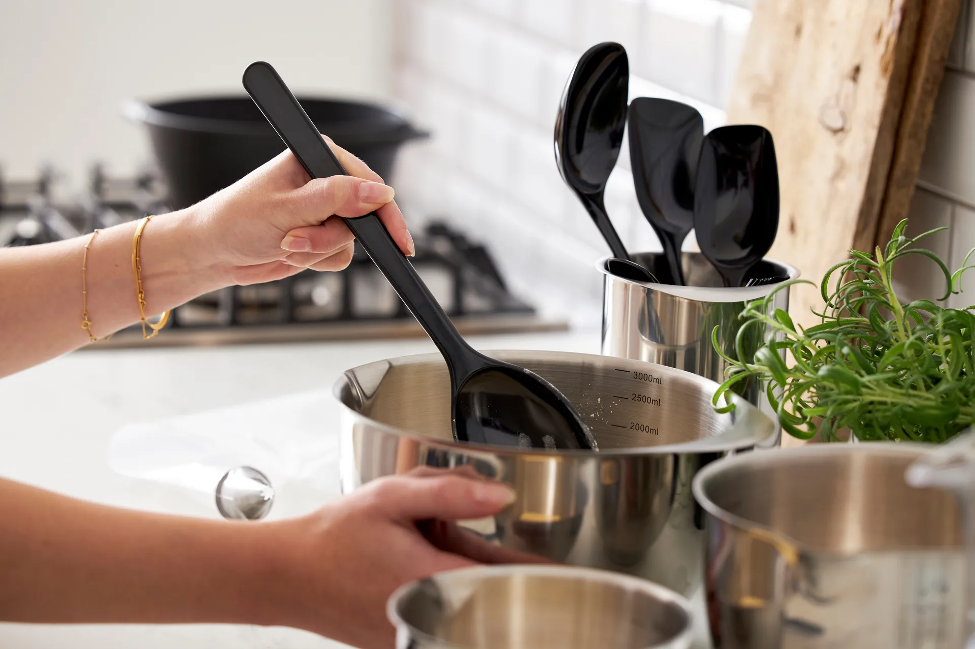 Zestaw misek Margrethe 3 części, Stal nierdzewna Rosti