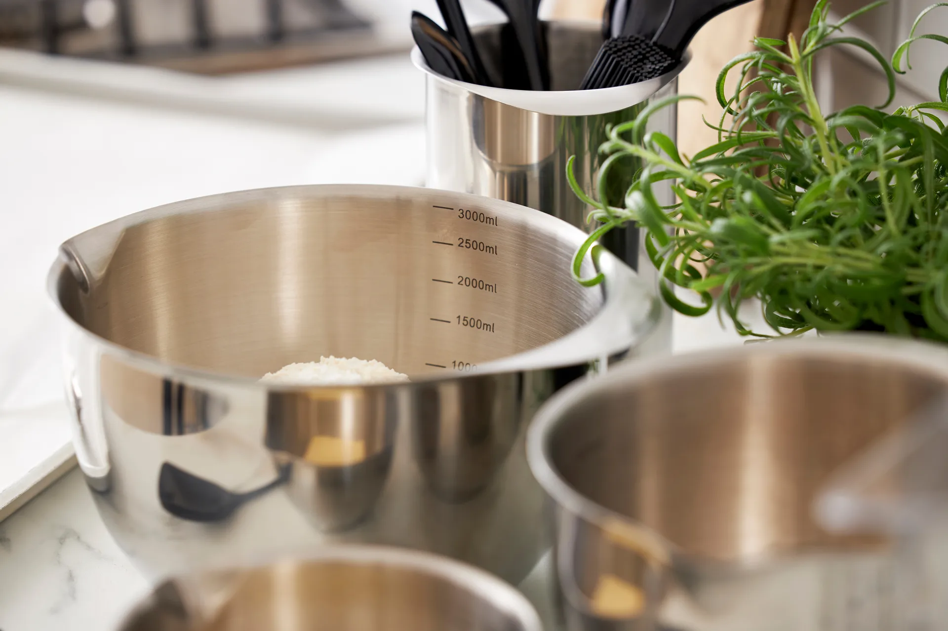 Zestaw misek Margrethe 3 części, Stal nierdzewna Rosti