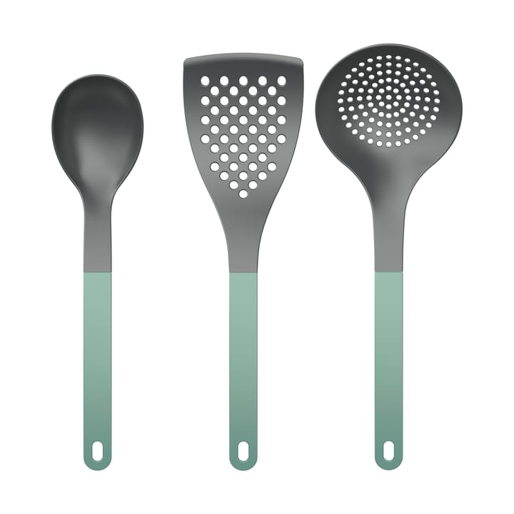 Zestaw przyborów kuchennych Optima 2, 3 części - Nordic green nylon - Rosti