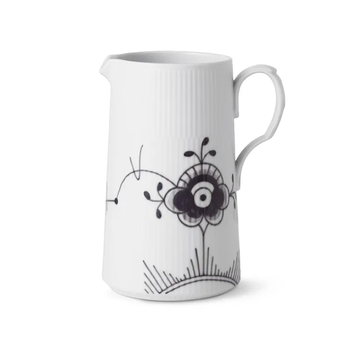 Black Fluted Mega kanna - Royal Copenhagen