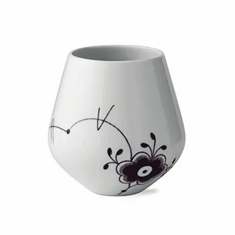 Black Fluted Mega wazon, 15 cm Royal Copenhagen