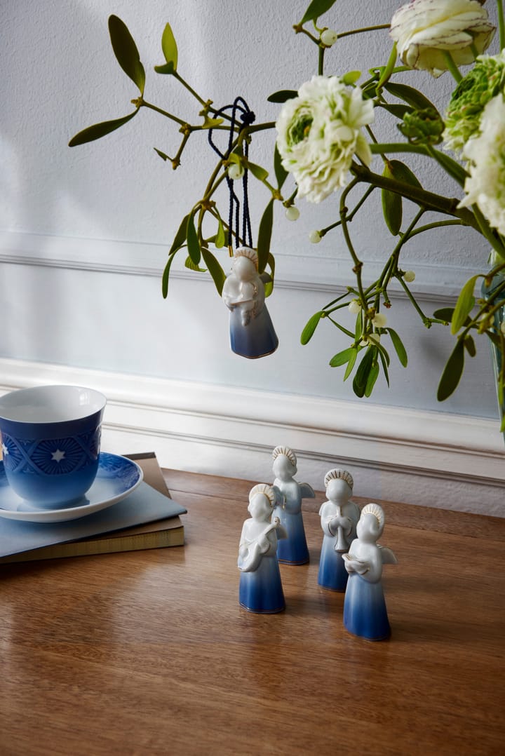 Blue Collectibles 2023 figurka - Aniołek z talerzem 9,5 cm - Royal Copenhagen