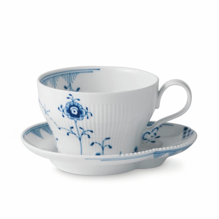 Blue Elements filiżanka  ze spodkiem 260 ml - 260 ml - Royal Copenhagen
