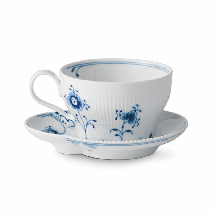 Blue Elements filiżanka  ze spodkiem 260 ml - 260 ml - Royal Copenhagen
