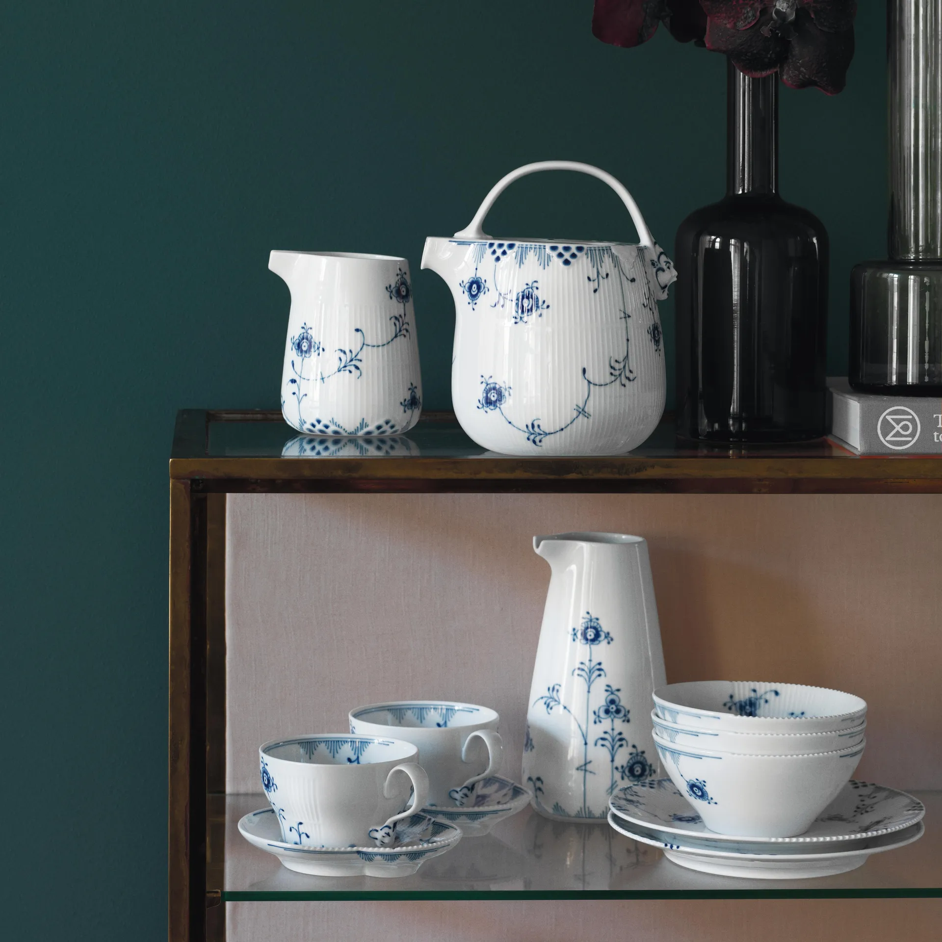 Blue Elements filiżanka ze spodkiem 260 ml, 260 ml Royal Copenhagen