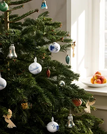 Blue Fluted Mega bombka 1 - Ø9,5 cm - Royal Copenhagen