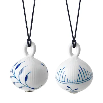 Blue Fluted Mega bombka 2 Części - Ø9,5 cm - Royal Copenhagen