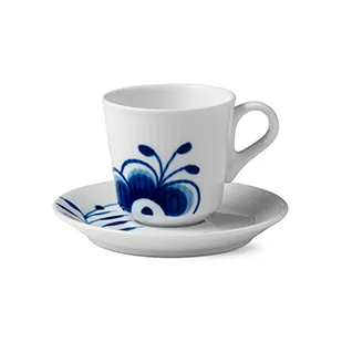 Blue Fluted Mega espresso filiżanka - 90 ml - Royal Copenhagen