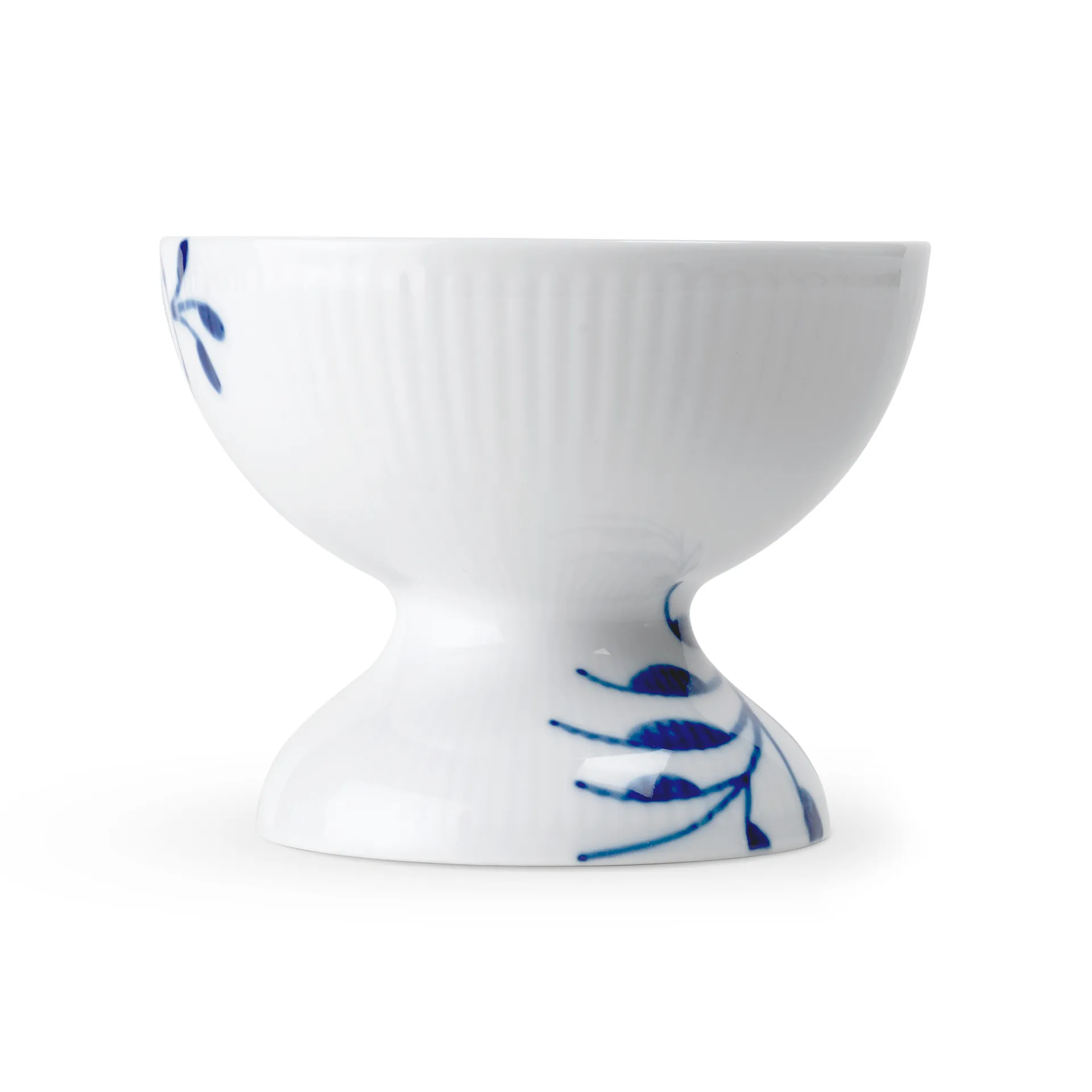 Blue Fluted Mega miska na stopce 8 cm, Niebiesko-biały Royal Copenhagen