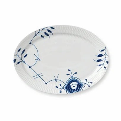 Blue Fluted Mega owalny spodek 7, 28 cm Royal Copenhagen