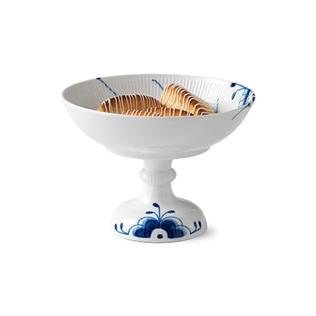 Blue Fluted Mega stojak na ciasto, 15 cm Royal Copenhagen