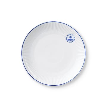 Blueline coupe talerz Ø19 cm - Biały-niebieski - Royal Copenhagen
