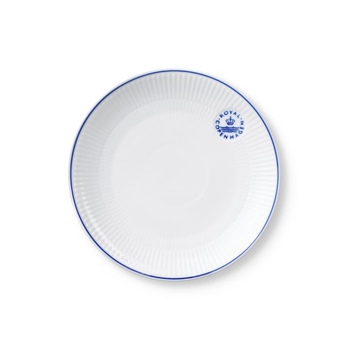 Blueline coupe talerz Ø19 cm, Biały-niebieski Royal Copenhagen