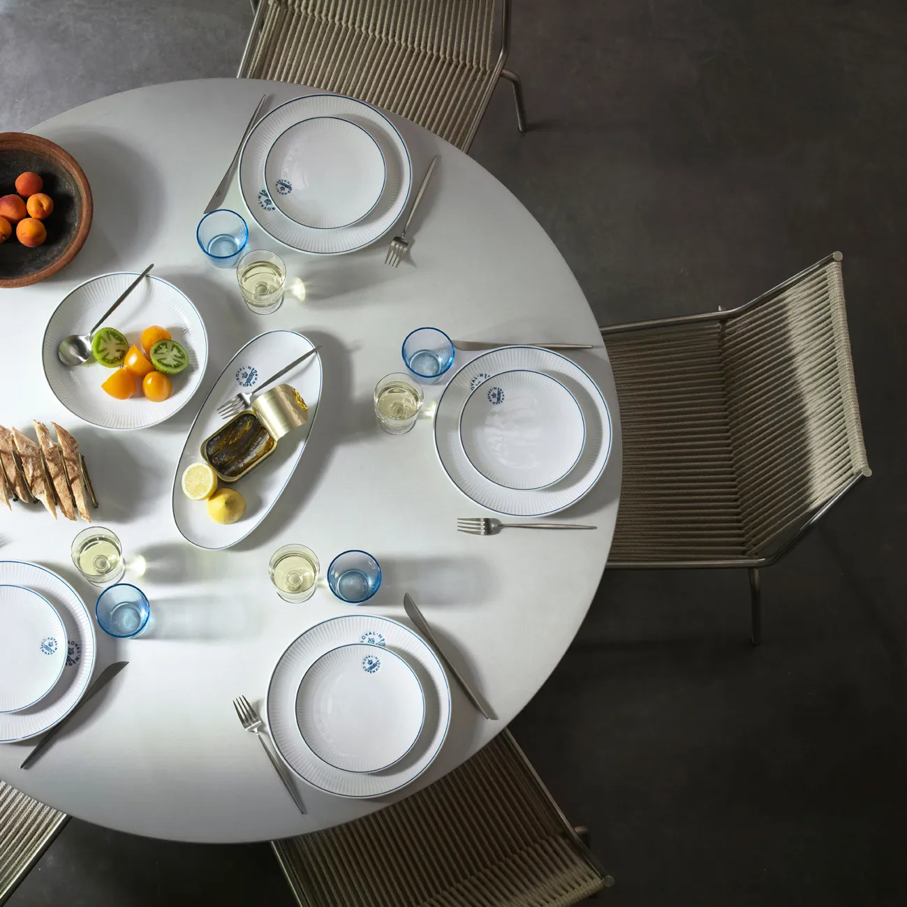Blueline coupe talerz Ø27 cm | Royal Copenhagen → NordicNest.pl