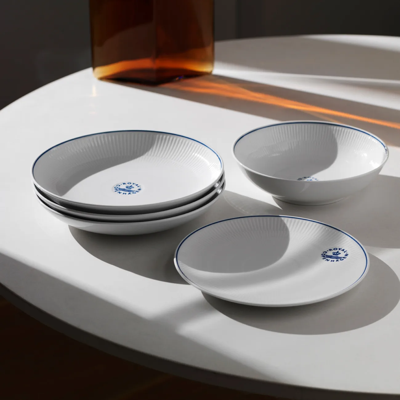 食器 Blueline Coupe Plate Blueline coupe talerz Ø27 cm | Royal