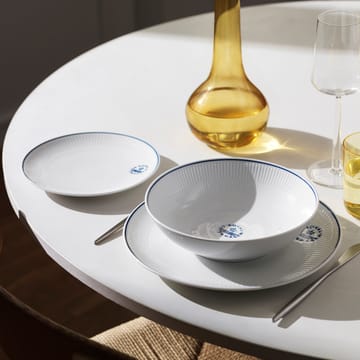 Blueline miska 1100 ml - Biały-niebieski - Royal Copenhagen