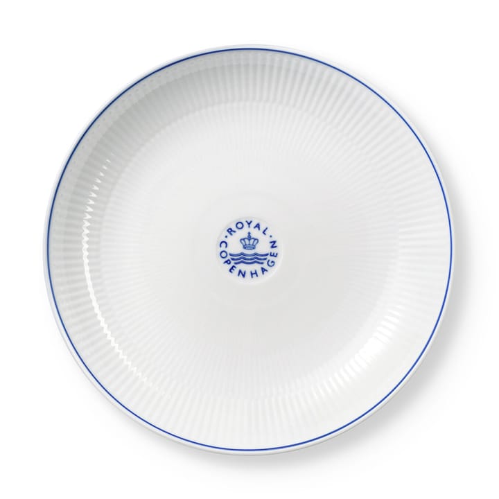 Blueline miska Ø25 cm, Biały-niebieski Royal Copenhagen