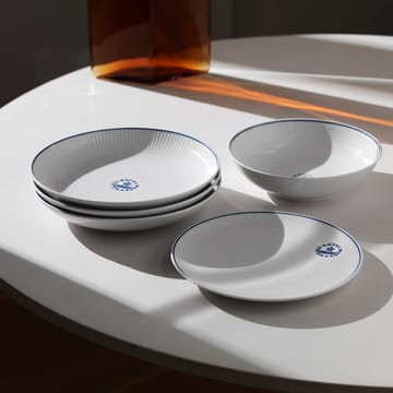 Blueline miska Ø25 cm - Biały-niebieski - Royal Copenhagen