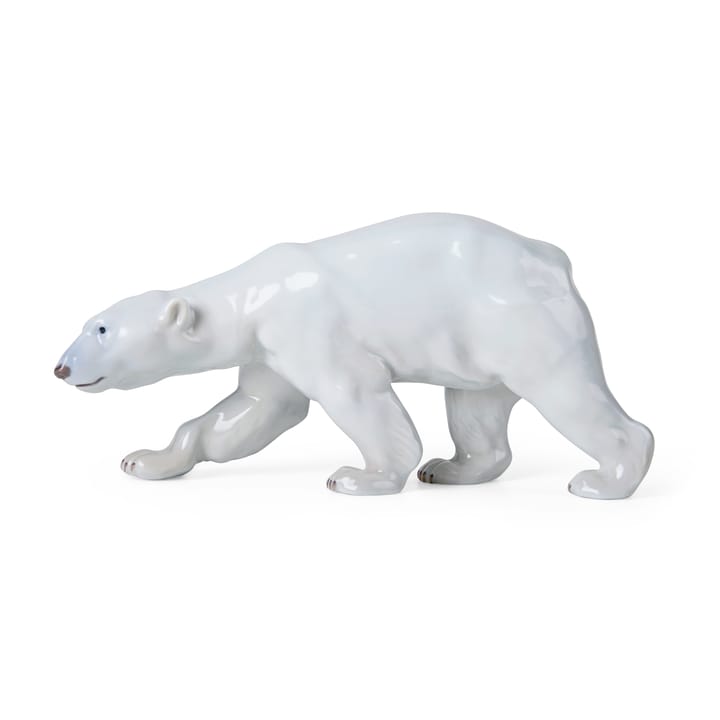 Dekoracja Royal Copenhagen chodzący niedźwiedź polarny, 14 cm Royal Copenhagen