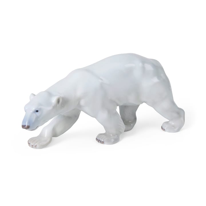 Dekoracja Royal Copenhagen chodzący niedźwiedź polarny, 14 cm Royal Copenhagen