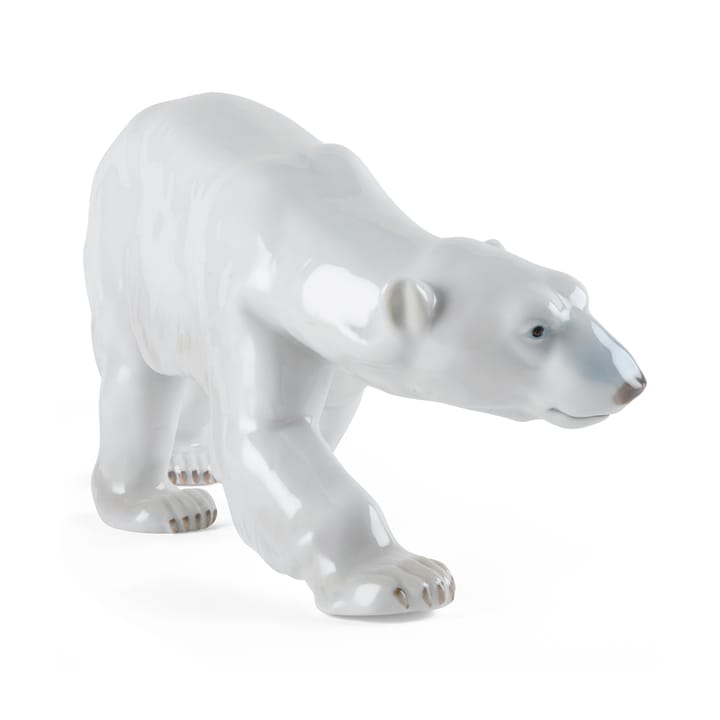 Dekoracja Royal Copenhagen chodzący niedźwiedź polarny, 14 cm Royal Copenhagen