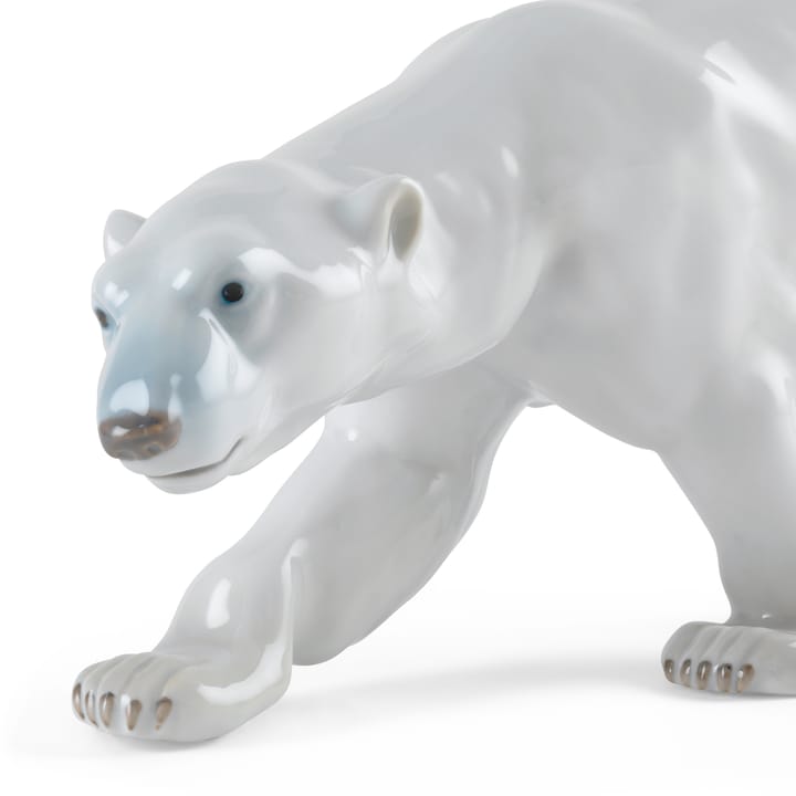 Dekoracja Royal Copenhagen chodzący niedźwiedź polarny, 14 cm Royal Copenhagen