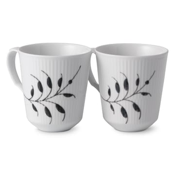 Filiżanka Black Fluted Mega 2-pak - 37 cl - Royal Copenhagen
