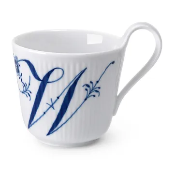 Filiżanka Blue Fluted Plain Alphabet 330 ml - W - Royal Copenhagen