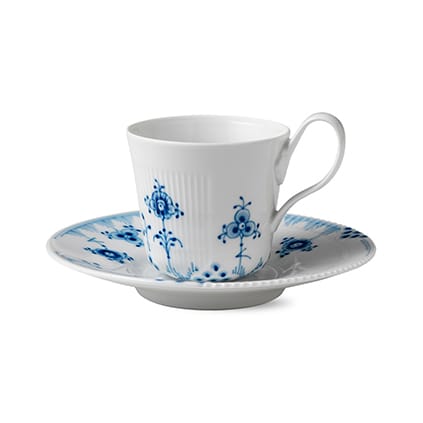 Filiżanka ze spodkiem Blue Elements, 25 cl Royal Copenhagen