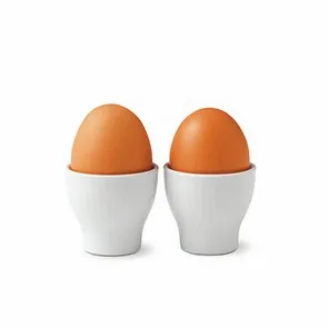 Kieliszek do jajka White Fluted 2-pak, 5 cm Royal Copenhagen