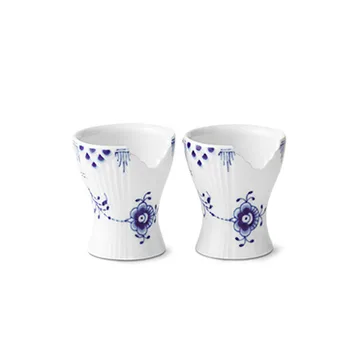 Kieliszki do jajek Blue Elements 2 szt. - 5 cm - Royal Copenhagen