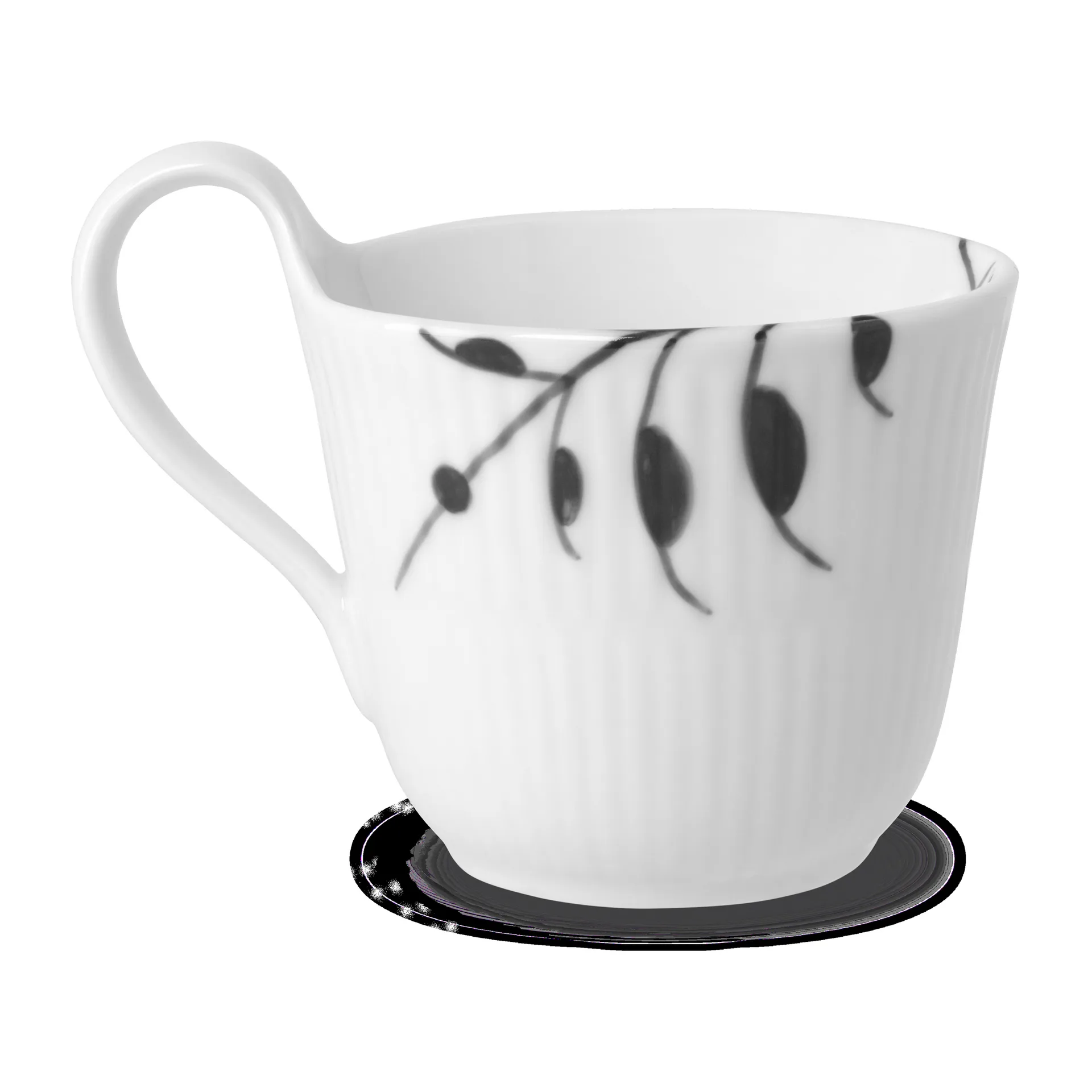Kubek Black Mega z wysokim uchem, 240 ml Royal Copenhagen
