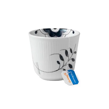 Kubek termiczny Black Fluted Mega - 26 cl - Royal Copenhagen