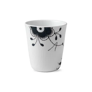 Kubek termiczny Black Fluted Mega - 290 ml - Royal Copenhagen