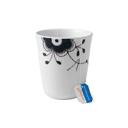 Kubek termiczny Black Fluted Mega, 290 ml Royal Copenhagen