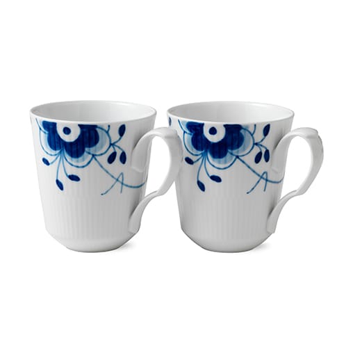 Kubki Blue Fluted Mega 2 szt. - 37 cl - Royal Copenhagen