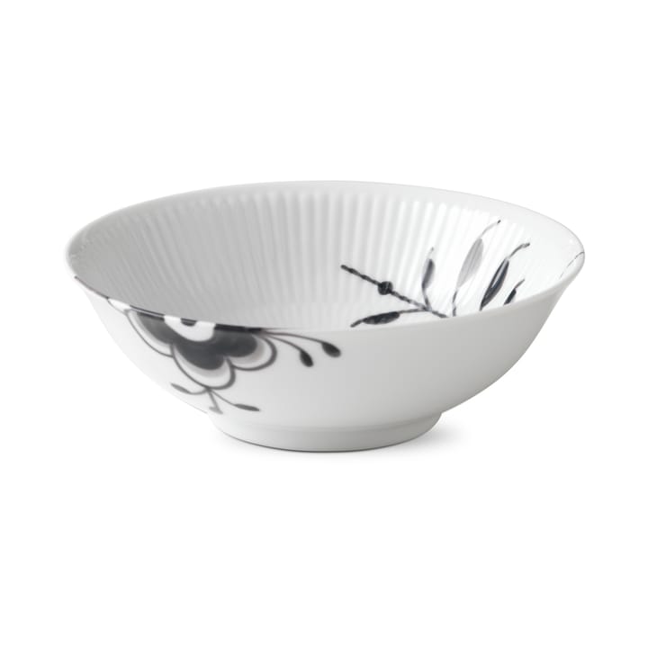 Miska Black Fluted Mega, Ø 16 cm Royal Copenhagen