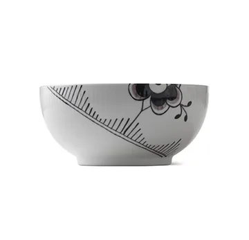 Miska Black Fluted Mega - Ø18 cm - Royal Copenhagen