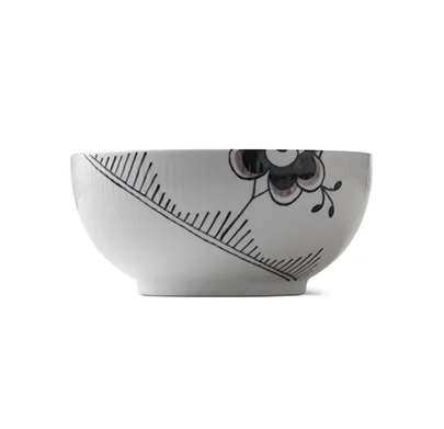 Miska Black Fluted Mega - Ø18 cm - Royal Copenhagen