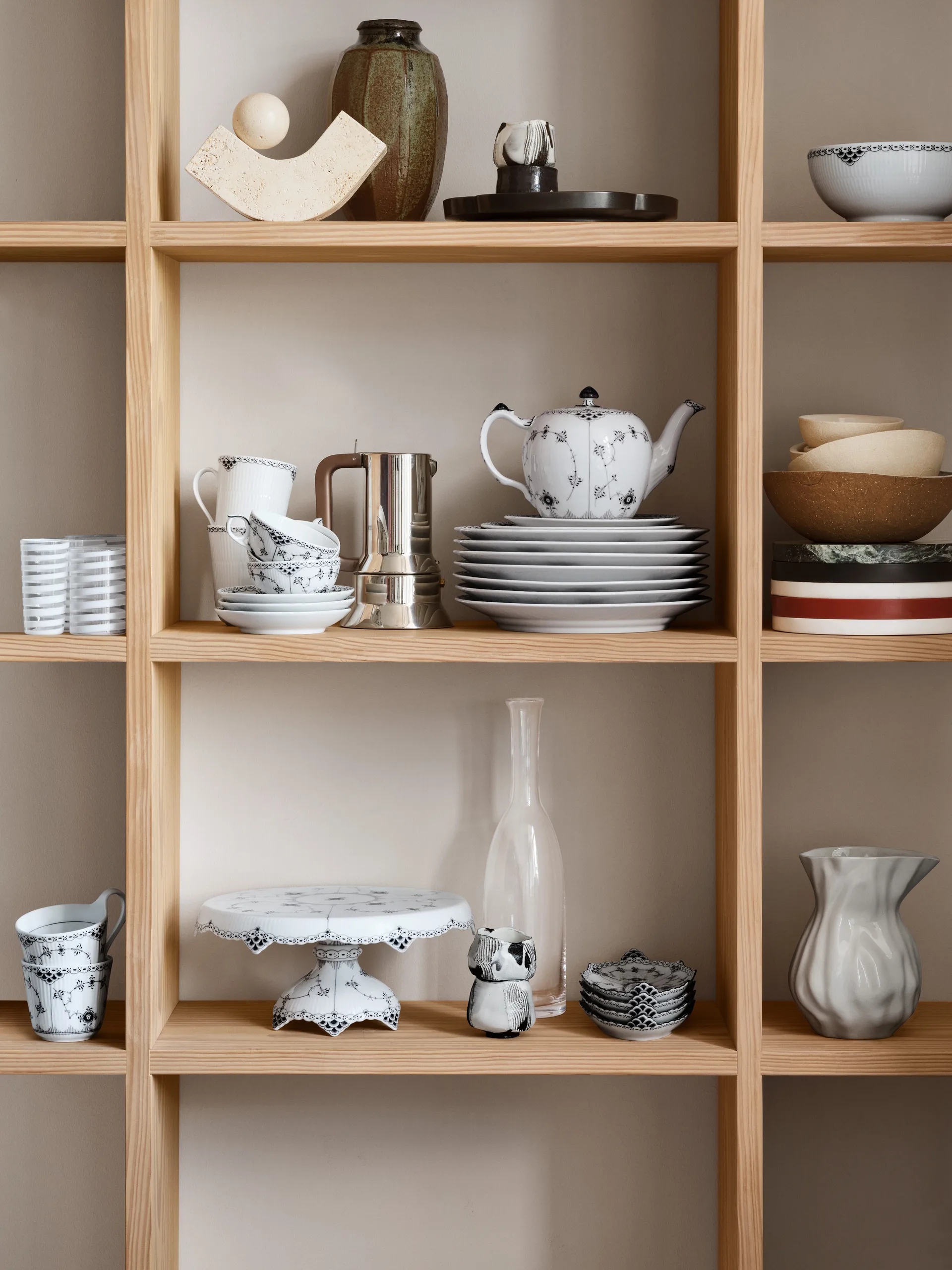 Miska Black Lace, 1100 ml Royal Copenhagen